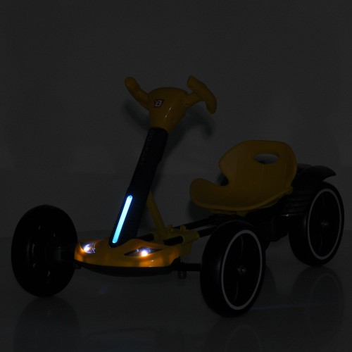 Детский карт M 6072EBR-7,оранжевый