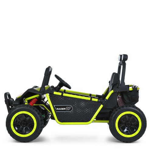 Детский электромобиль джип M 6207EBLR-5(24V), зеленый