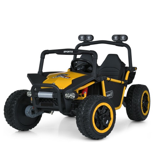 Детский электромобиль джип M 6207EBLR-6(24V), желтый