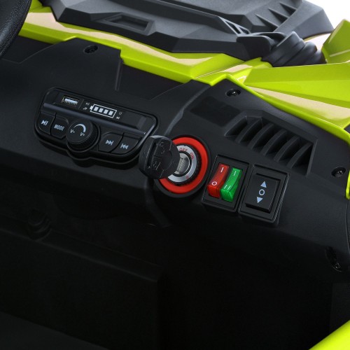 Дитячий електромобіль джип M 6208EBLR-5(24V), зелений