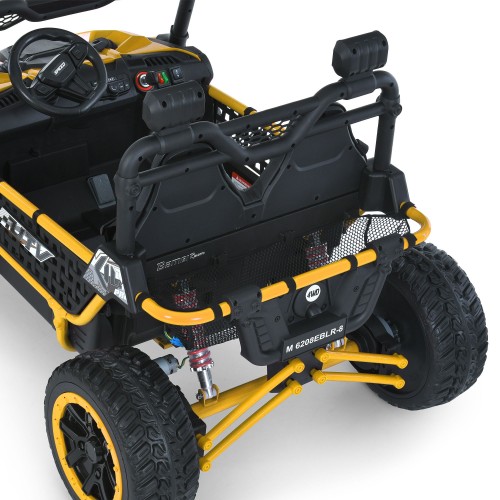 Дитячий електромобіль джип M 6208EBLR-6(24V), жовтий