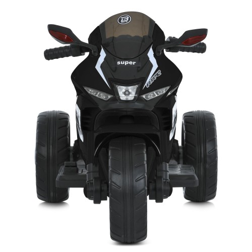 Детский мотоцикл M 6220ELR-2, черный