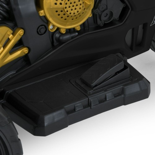 Детский мотоцикл M 6220ELR-2, черный