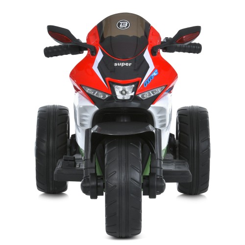 Дитячий мотоцикл M 6220ELR-3-5, червоно-зелений