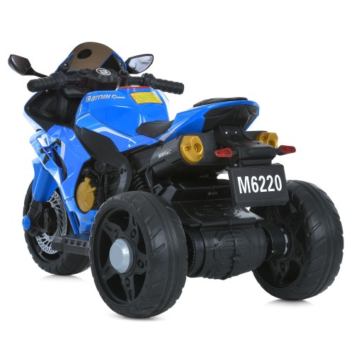 Детский мотоцикл M 6220ELR-4, синий