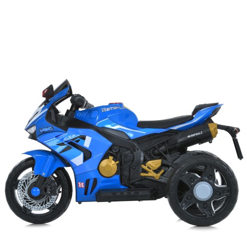 Детский мотоцикл M 6220ELR-4, синий