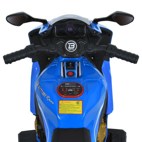 Детский мотоцикл M 6220ELR-4, синий