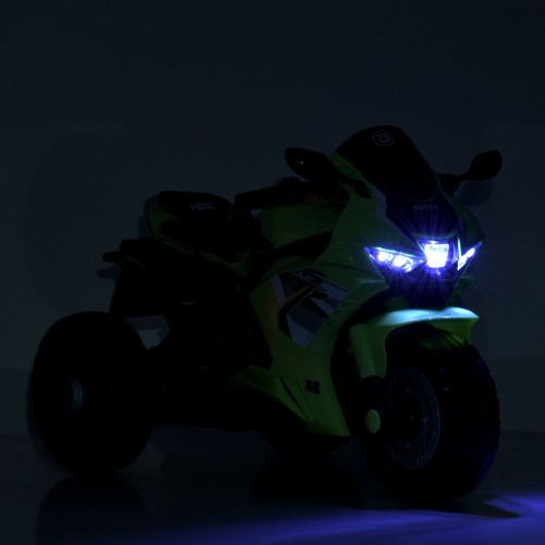 Детский мотоцикл M 6220ELR-5, зеленый