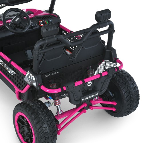 Дитячий електромобіль джип M 6208EBLR-8(24V), рожевий