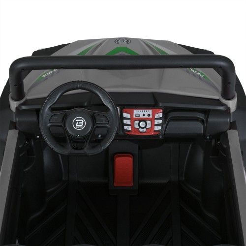 Дитячий електромобіль джип M 6058EBLR-11(24V), сiрий