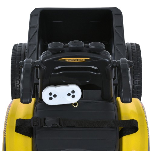 Детский трактор M 6219EBLR-6, светло-желтый