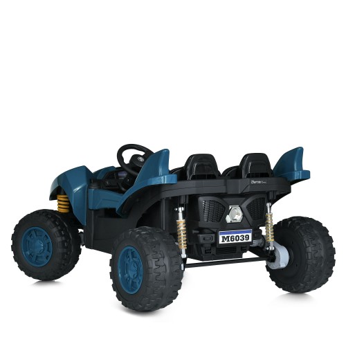 Дитячий електромобіль баггі M 6039EBR-4(24V), синiй