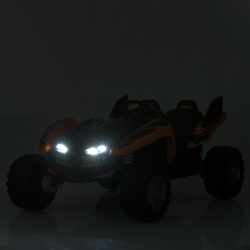 Дитячий електромобіль баггі M 6039EBR-7(24V), помаранчевий