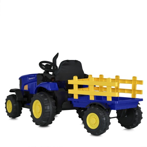 Детский трактор M 5852EBLR-4,голубой