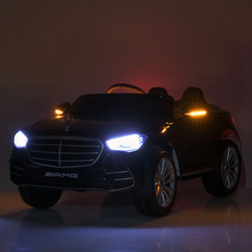 Машина дитяча M 6020EBLRS-2, чорна фарбована