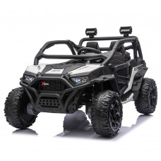 Детский электромобиль джип M 6481EBLR-1(24V), белый