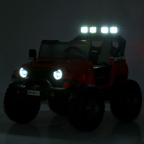 Дитячий електромобіль джип M 6204EBLR-1(24V), бiлий