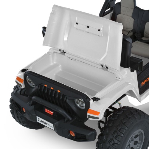 Дитячий електромобіль джип M 6204EBLR-1(24V), бiлий
