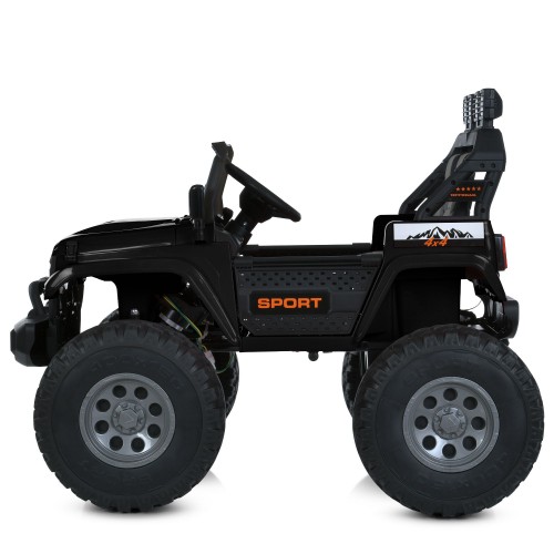 Детский электромобиль джип M 6204EBLR-2(24V), черный