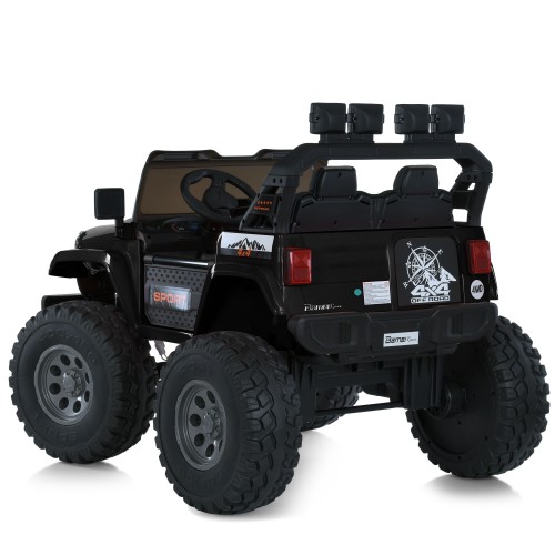 Детский электромобиль джип M 6204EBLR-2(24V), черный