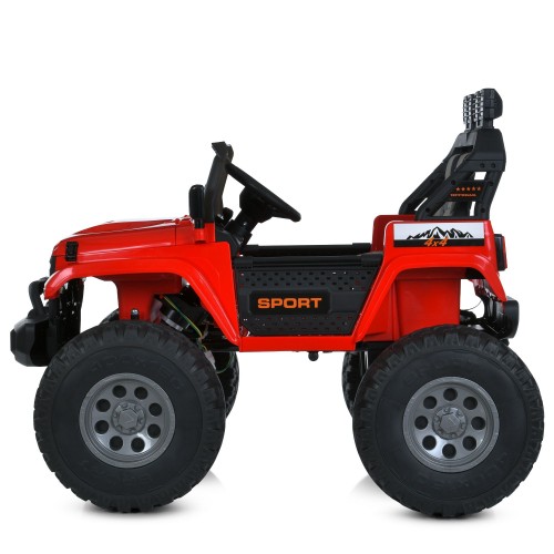 Детский электромобиль джип M 6204EBLR-3(24V), красный