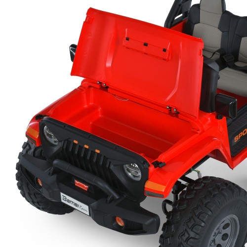 Детский электромобиль джип M 6204EBLR-3(24V), красный