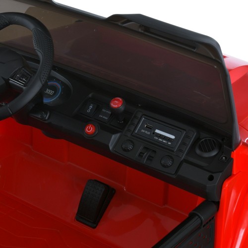 Детский электромобиль джип M 6204EBLR-3(24V), красный