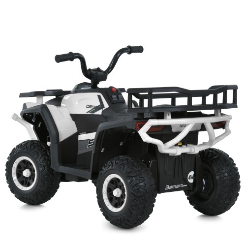 Дитячий квадроцикл M 6127EBLR-1(24V), бiлий