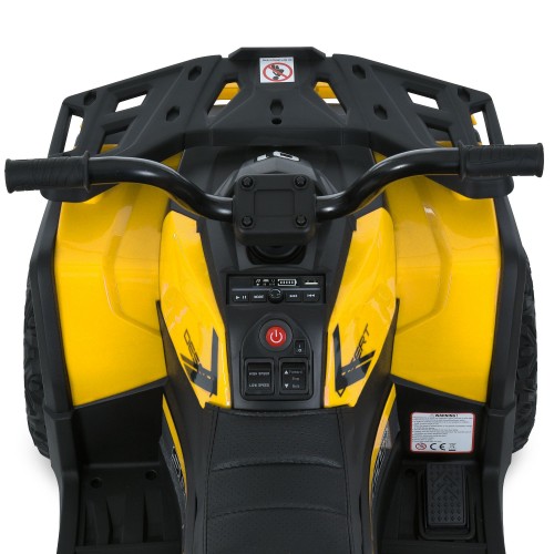 Детский квадроцикл M 6127EBLR-6(24V), желтый