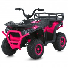 Квадроцикл детский M 6127EBLR-8(24V), розовый
