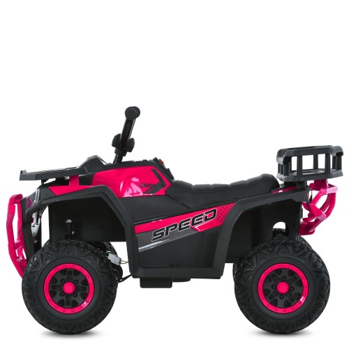 Квадроцикл детский M 6127EBLR-8(24V), розовый