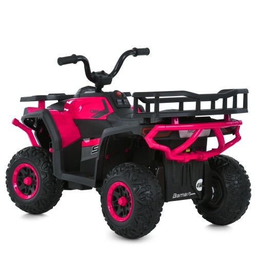 Квадроцикл детский M 6127EBLR-8(24V), розовый