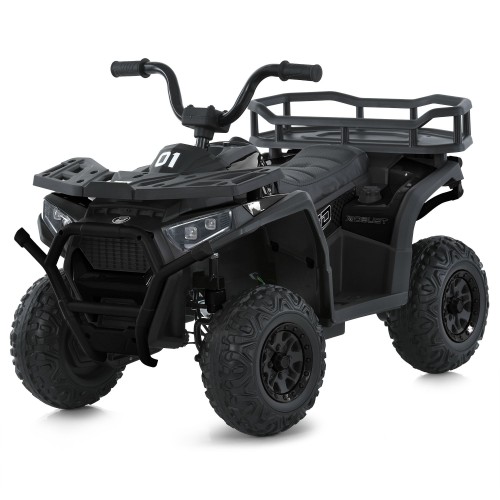 Дитячий квадроцикл M 6127EBLR-2(24V), чорний