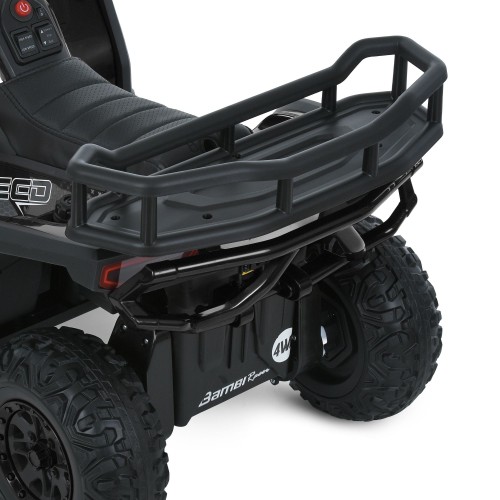 Дитячий квадроцикл M 6127EBLR-2(24V), чорний