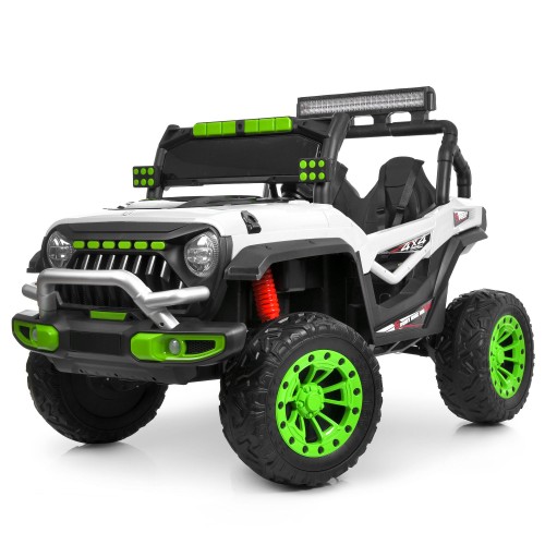 Детский электромобиль джип M 6350EBLR-1(24V), белый
