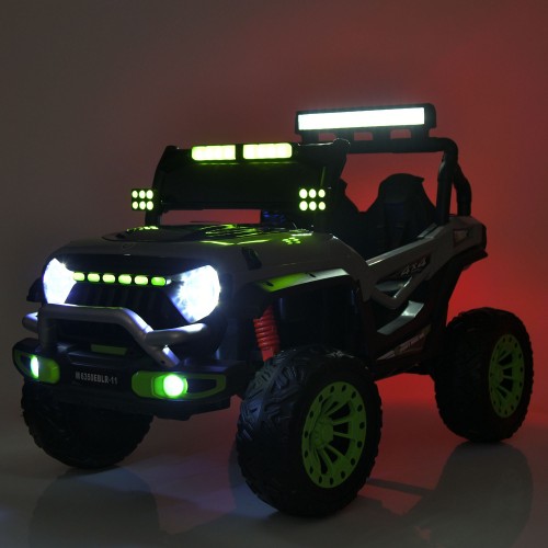 Детский электромобиль джип M 6350EBLR-1(24V), белый