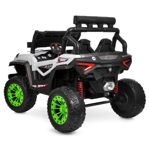 Детский электромобиль джип M 6350EBLR-1(24V), белый