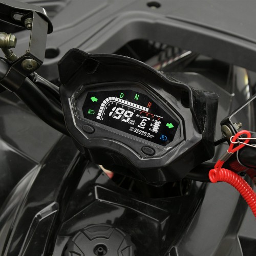 Квадроцикл бензиновый AX125-2-3, красно-черный