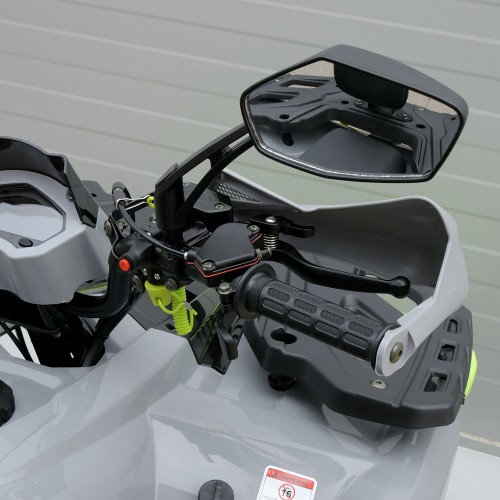 Квадроцикл бензиновий AX150-11-5, серо-зеленый