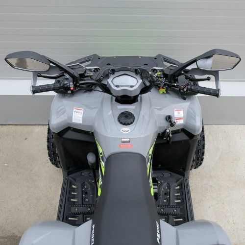 Квадроцикл бензиновий AX150-11-5, серо-зеленый