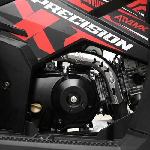 Квадроцикл бензиновий AX150-2-3, черно-красный