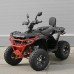 Квадроцикл бензиновий AX150-2-3, черно-красный