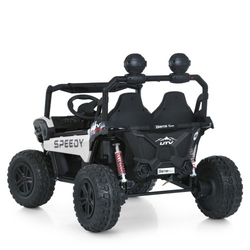 Дитячий електромобіль джип M 6205EBLR-1(24V), бiлий
