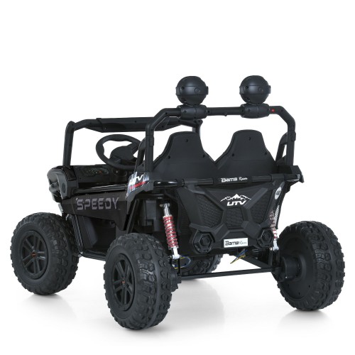 Дитячий електромобіль джип M 6205EBLR-2(24V), чорний