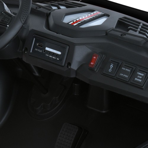 Дитячий електромобіль джип M 6205EBLR-2(24V), чорний