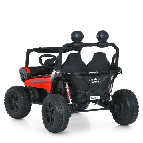 Дитячий елеутромобіль джип M 6205EBLR-3(24V), червоний