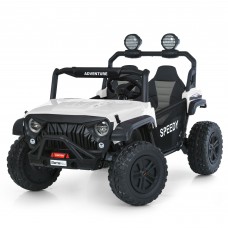 Дитячий електромобіль джип M 6206EBLR-1(24V), бiлий