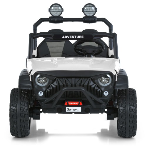 Дитячий електромобіль джип M 6206EBLR-1(24V), бiлий