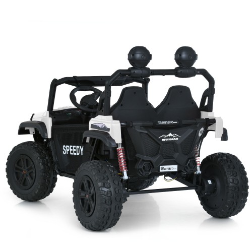 Дитячий електромобіль джип M 6206EBLR-1(24V), бiлий