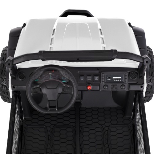 Дитячий електромобіль джип M 6206EBLR-1(24V), бiлий